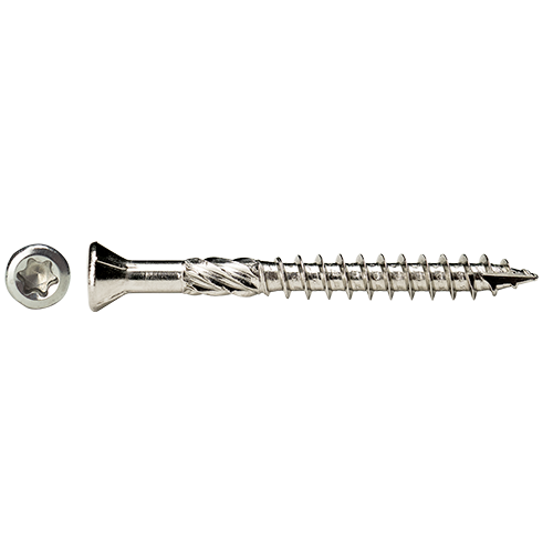 Boîte de 200 vis à bois 5x60 mm en inox