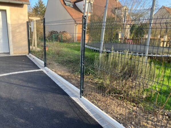 Grillage rigide RAL7016 - Fil 4/5 mm - Longueur 2m50