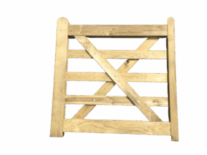 Barrière anglaise H.1,20 x L.1,20 m